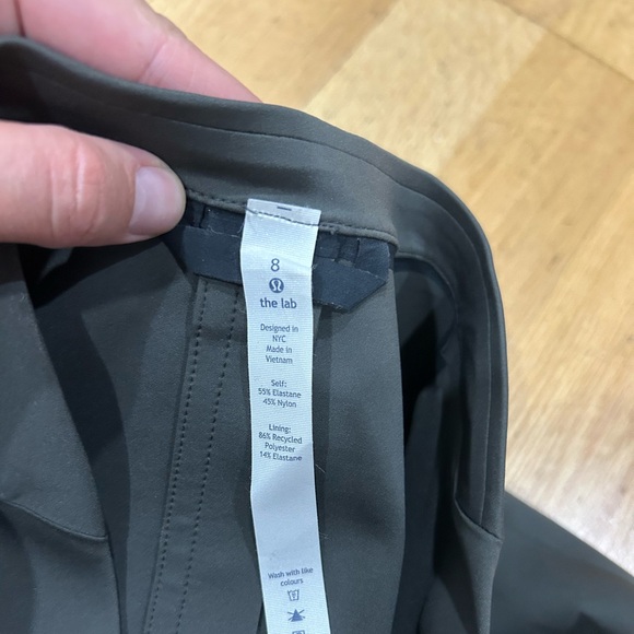Lululemon blazer size 8 “the lab” - Picture 5 of 5
